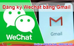 Đăng ký Wechat bằng Gmail