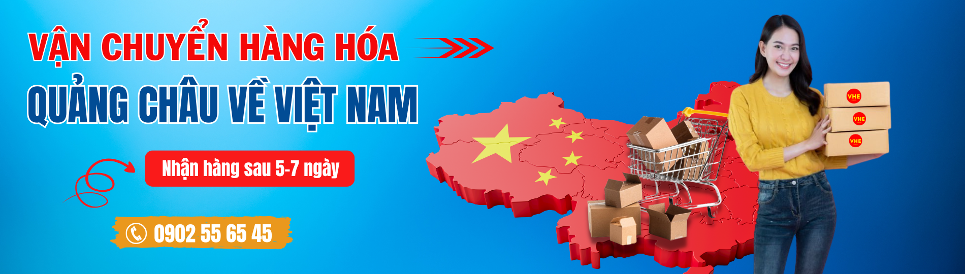 vận chuyển hàng Quảng Châu về Việt Nam